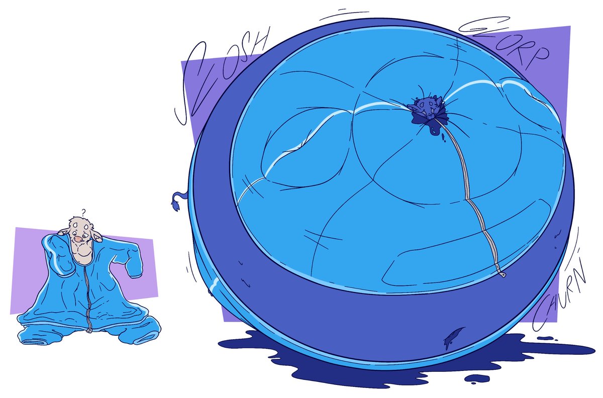 blue is just his color