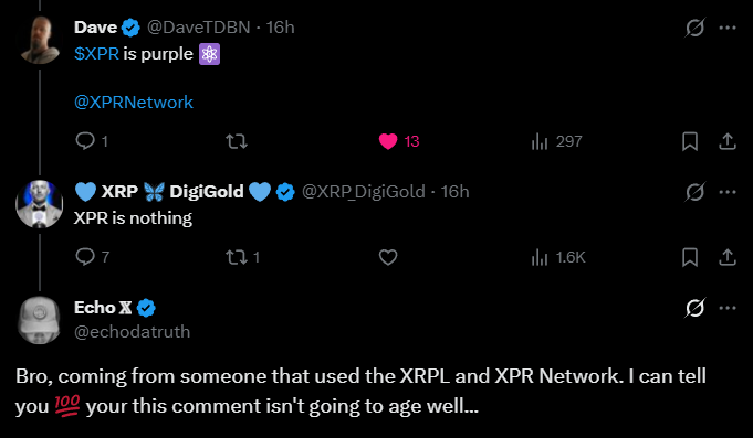 I encourage everyone to not be bias or tribalistic and try out the <a href="/XPRNetwork/">XPR Network</a>. Especially if you're very familiar with how Web3 functions I believe you will be pleasantly surprised.