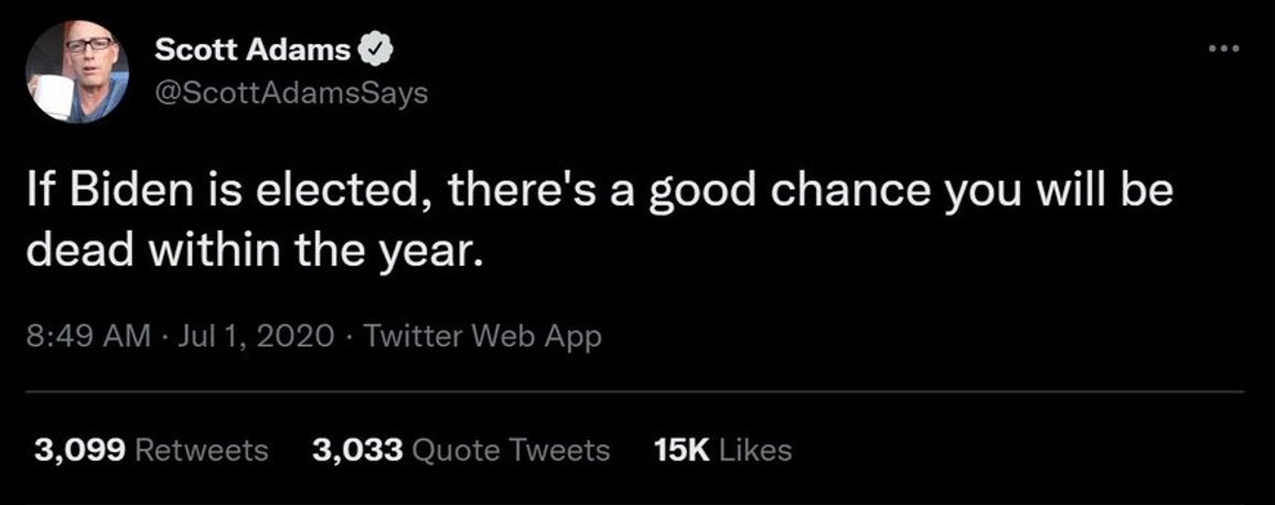 DarkMatter2525's tweet image. This has to be the most poorly aged tweet of all time.