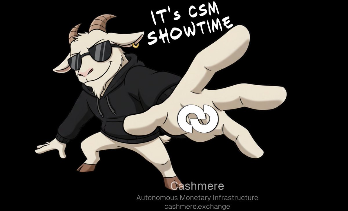 something cooking hard $CSM
<a href="/CashmereLabs/">Cashmere Labs</a>