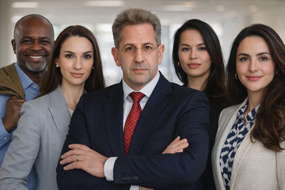 4 Ausländer in der AfD mit dem ehemaligen Chef vom Verfassungsschutz 💙🇩🇪👏👏