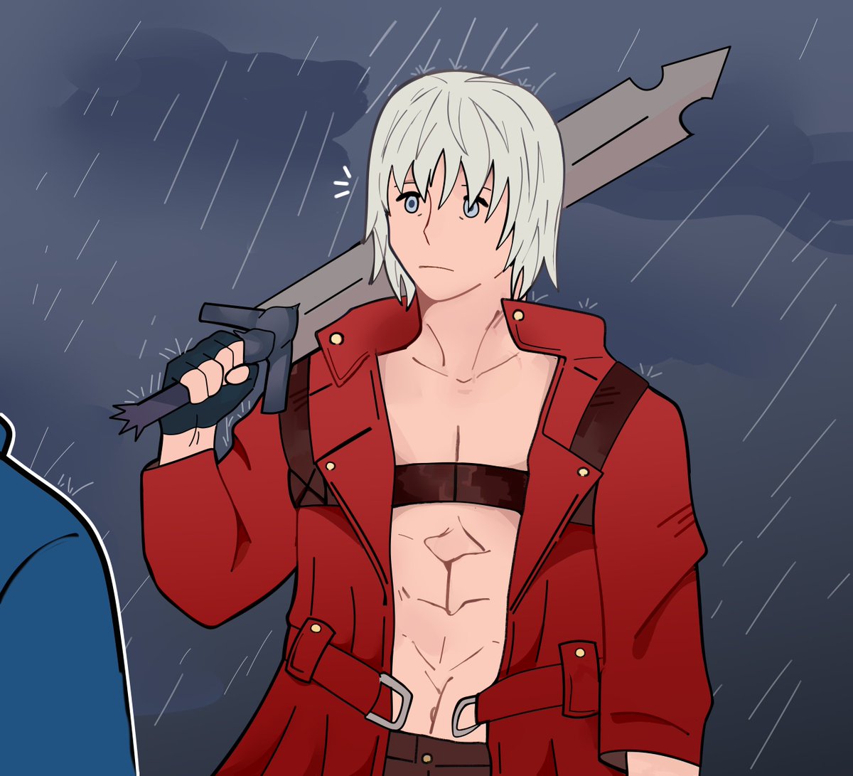 Alumy0's tweet image. are u gonna fight or what   

#DevilMayCry #dante #Vergil #fanart #DMC