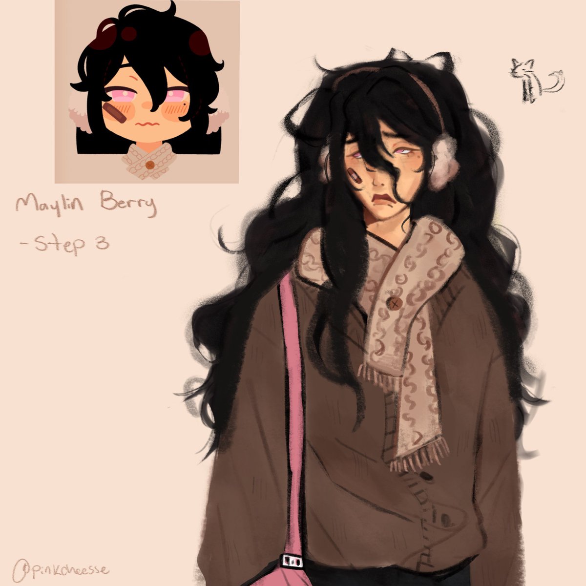 pinkcheessee's tweet image. step 3 maylin!

#Ourlifenowandforever #Ourlife #olnf #oc #art