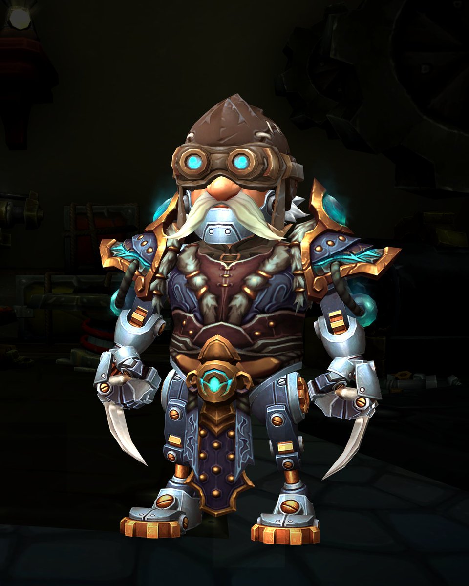 My new Mechagnome Monk, Sprockevilly