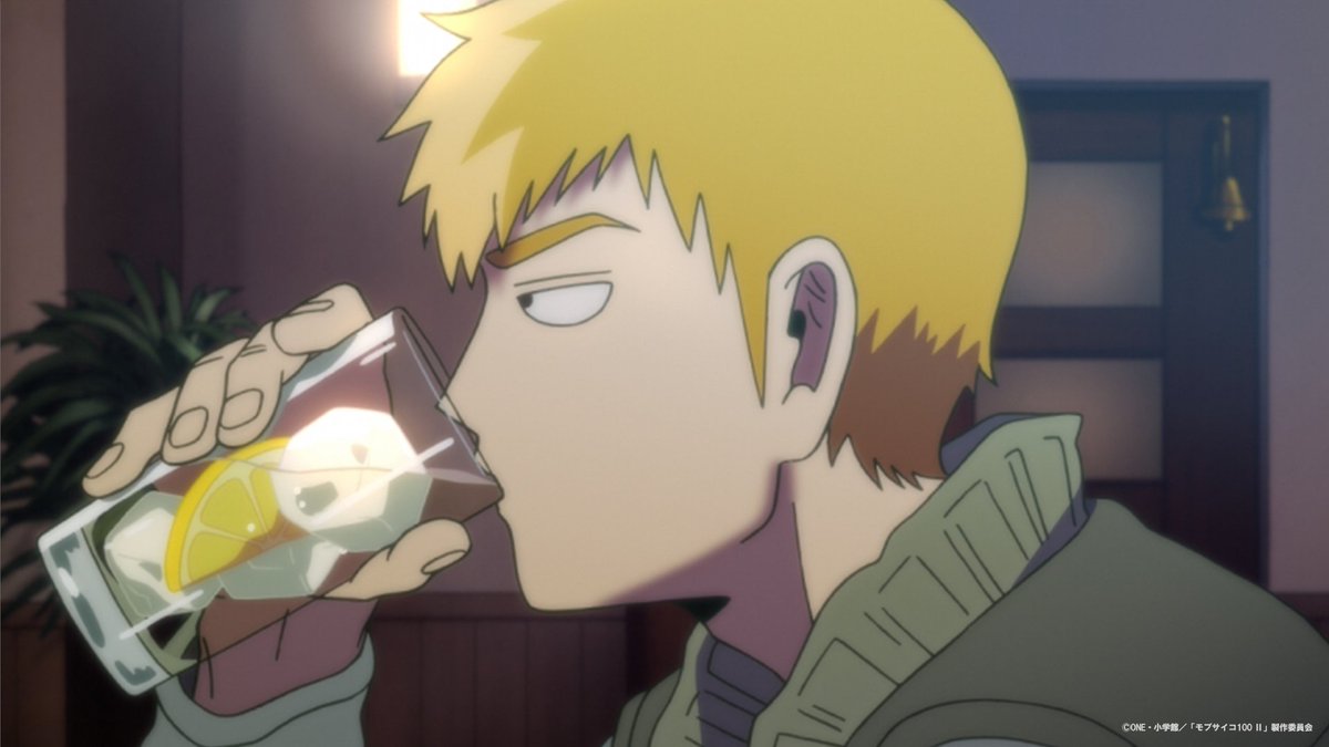 今日は #ワインの日🍷
ワインじゃないけど、バーが似合う霊幻をお届けします🥃

In Japan, it’s Wine Day 🍷
Not wine. Still very Reigen 🥃

📺モブサイコ100 シリーズ / Mob Psycho 100 series
mobpsycho100.com/onair/
#wbj_anime　#モブサイコ100　#mobpsycho100