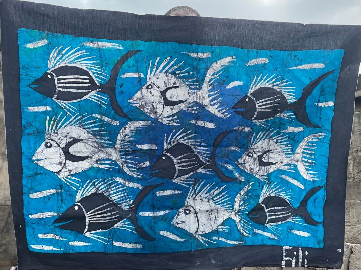 JaskillMaputo's tweet image. Art of the Day! "Bounty of the Sea". Buy at: ArtPal.com/Batik?i=320318…