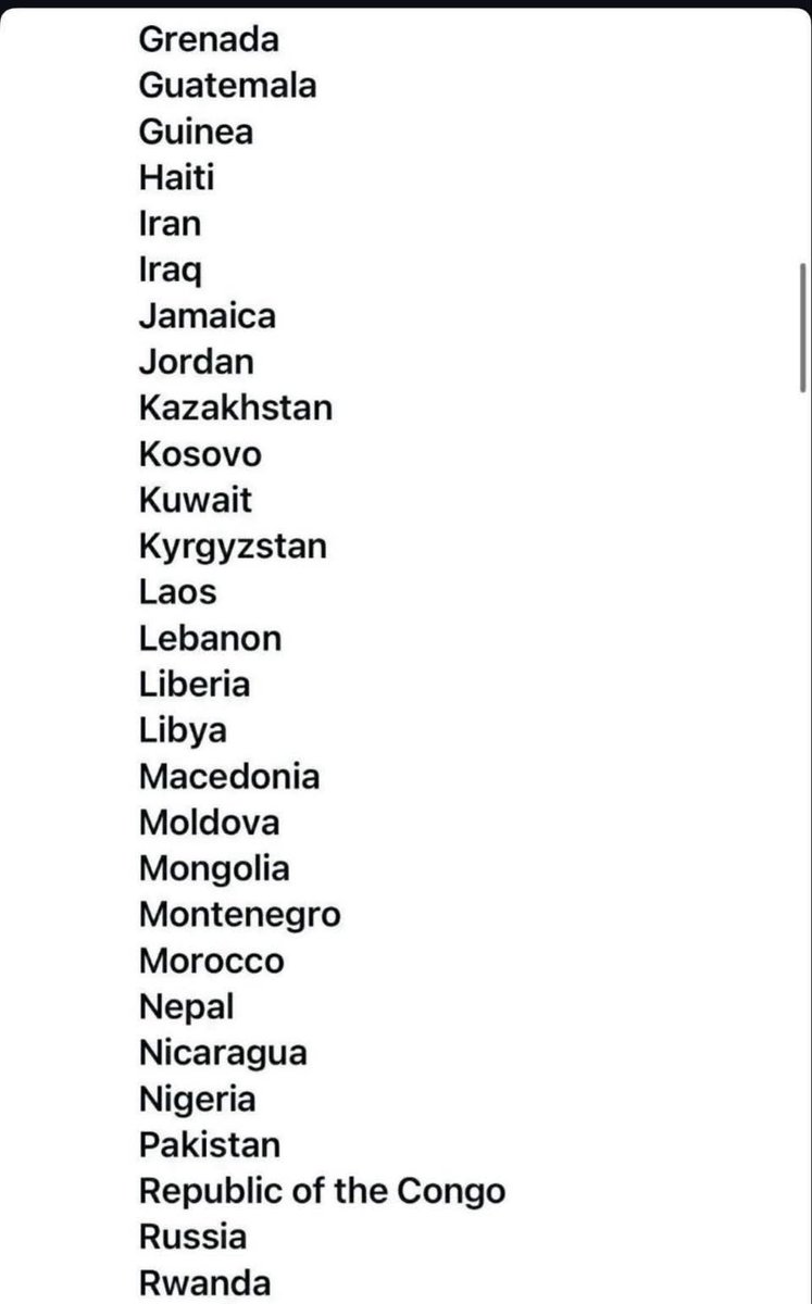 АНУ доорх 75 улсад цагаачлалын виз олгохыг түр зогсоосон шийдвэр гаргажээ. Дунд нь монгол маань цохиж явна. Жинхэнэ ангийнхаа андууд дунд байна даа. Ядуурал, авилгал, хээл хахууль нь толгой цохьдог орнууд МАН-улс орныг яаж удирдаж бна өөрсдийгөө хардаа 🫣