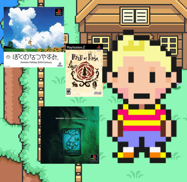 spongebobfan360's tweet image. games i think the mother 3 party would play