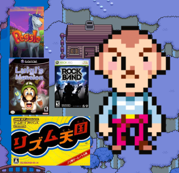 spongebobfan360's tweet image. games i think the mother 3 party would play