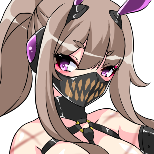 オークの肉袋用に調教されてるヒロインのマスク案
どっちがいい? 