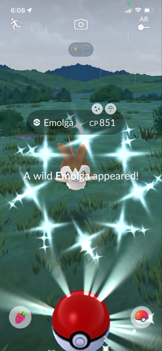 NotAdamDavis's tweet image. …and a shiny Emolga too! Shiny luck strong today! #PokemonGO #ShinyPokemon
