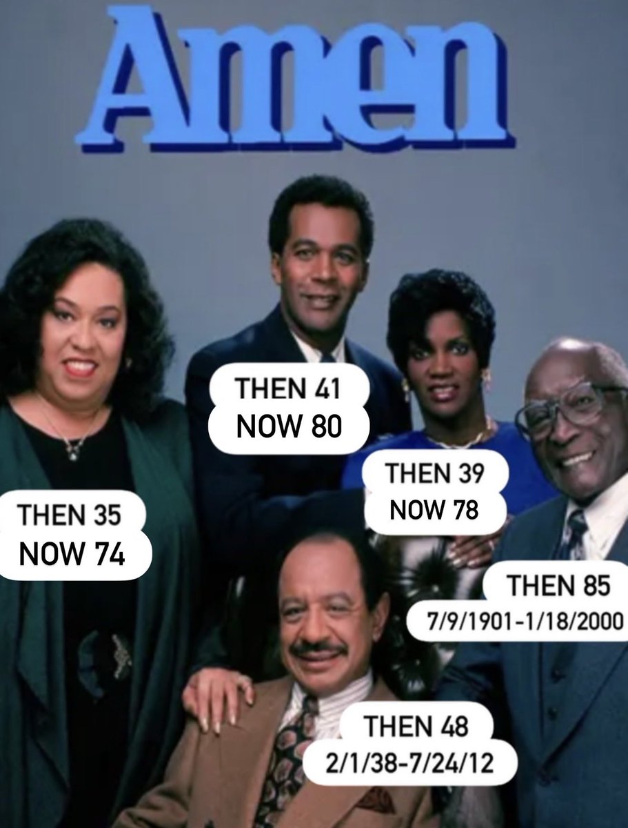 80sThen80sNow's tweet image. Debuting in 1986 and Lasting 5 Seasons and 110 Episodes, Amen Was a Sitcom Starring Sherman Helmsley Who Played a Deacon of the First Community Church of Philadelphia. 

#amen #shermanhemsley #deacon #church