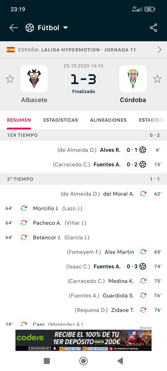 BioquePolo's tweet image. No todos los equipos pueden ganarle al Albacete!!!