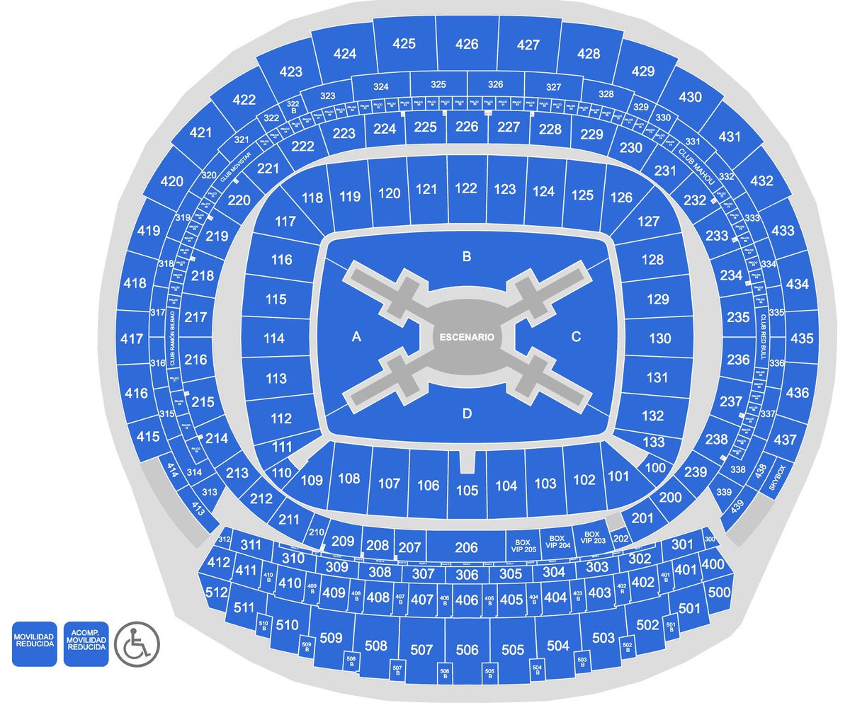 BTSxBRAZIL's tweet image. Essa será a configuração do palco no Estádio Riyadh Air Metropolitano na Espanha... pode ser que aqui seja algo próximo a isso, se for ver como foi organizado as pistas... 🤔