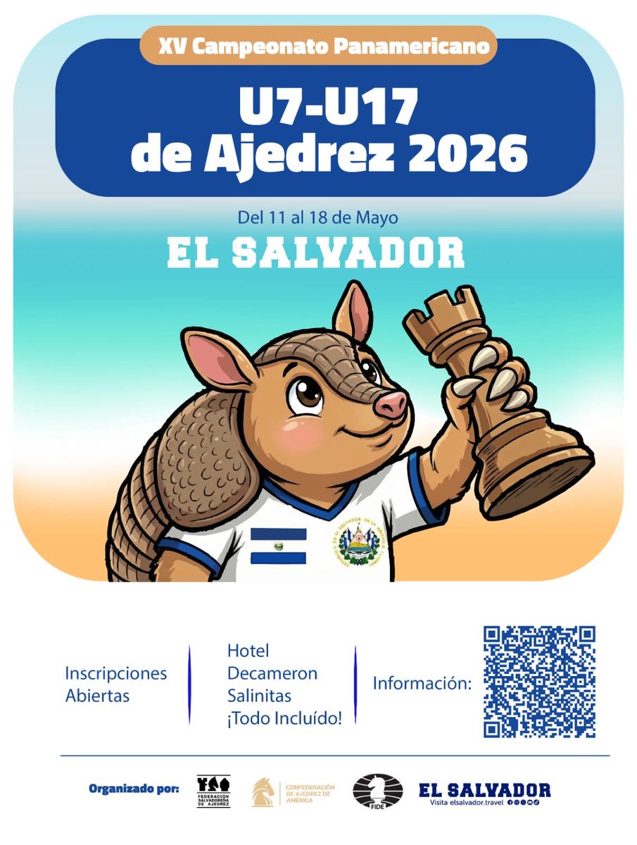 Federación Salvadoreña de Ajedrez tweet media
