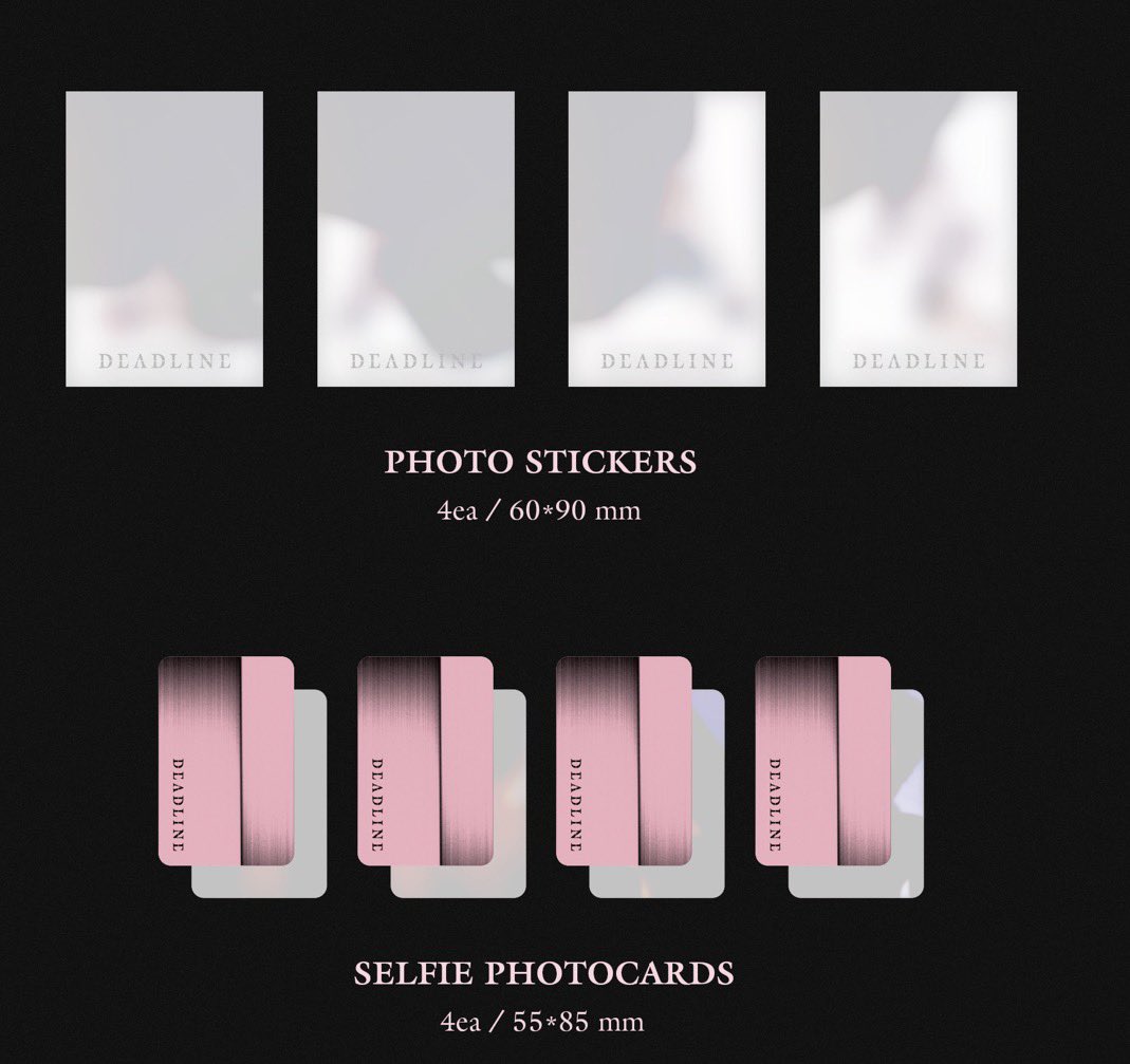 personablink's tweet image. album photocards are not random this time, they are giving us full set 😭