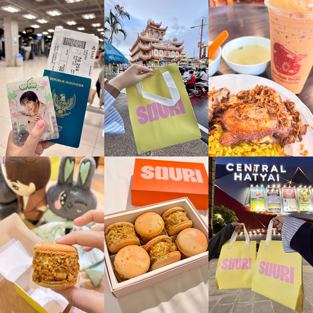 แม้แต่ฉันที่เป็นคนอินโดนีเซีย 🇮🇩 เวลาไปเที่ยวไทยก็ปกติจะไปแค่กรุงเทพฯ กับแถวๆ ใกล้ๆ เท่านั้น ไม่เคยคิดจะไปเที่ยวภาคใต้เลย แต่เพราะความอยากรู้เกี่ยวกับรสชาติไก่ทอดหาดใหญ่ของ SOURI เลยเปลี่ยนใจตัดสินใจไปที่นั่น!
ไม่ได้แค่ซื้อ SOURI นะ ฉันยังได้ลองไก่ทอดหาดใหญ่ของจริง
