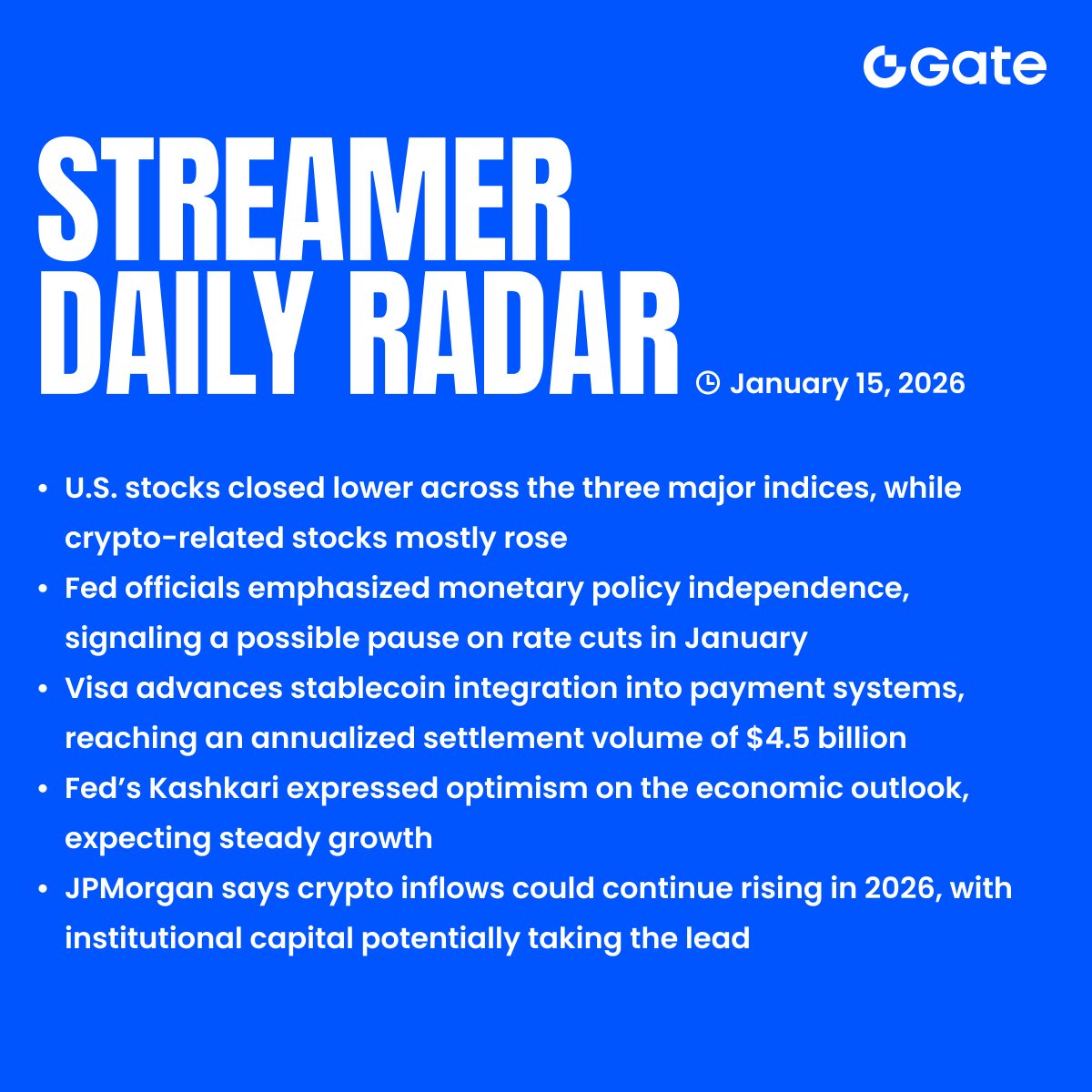Catch the latest #crypto trends daily on #GateLive — stay ahead  effortlessly! No clue about trading? Copy strategies from Gate Live  analysts. ✓ Live chats with the analyst you follow ✓ Set