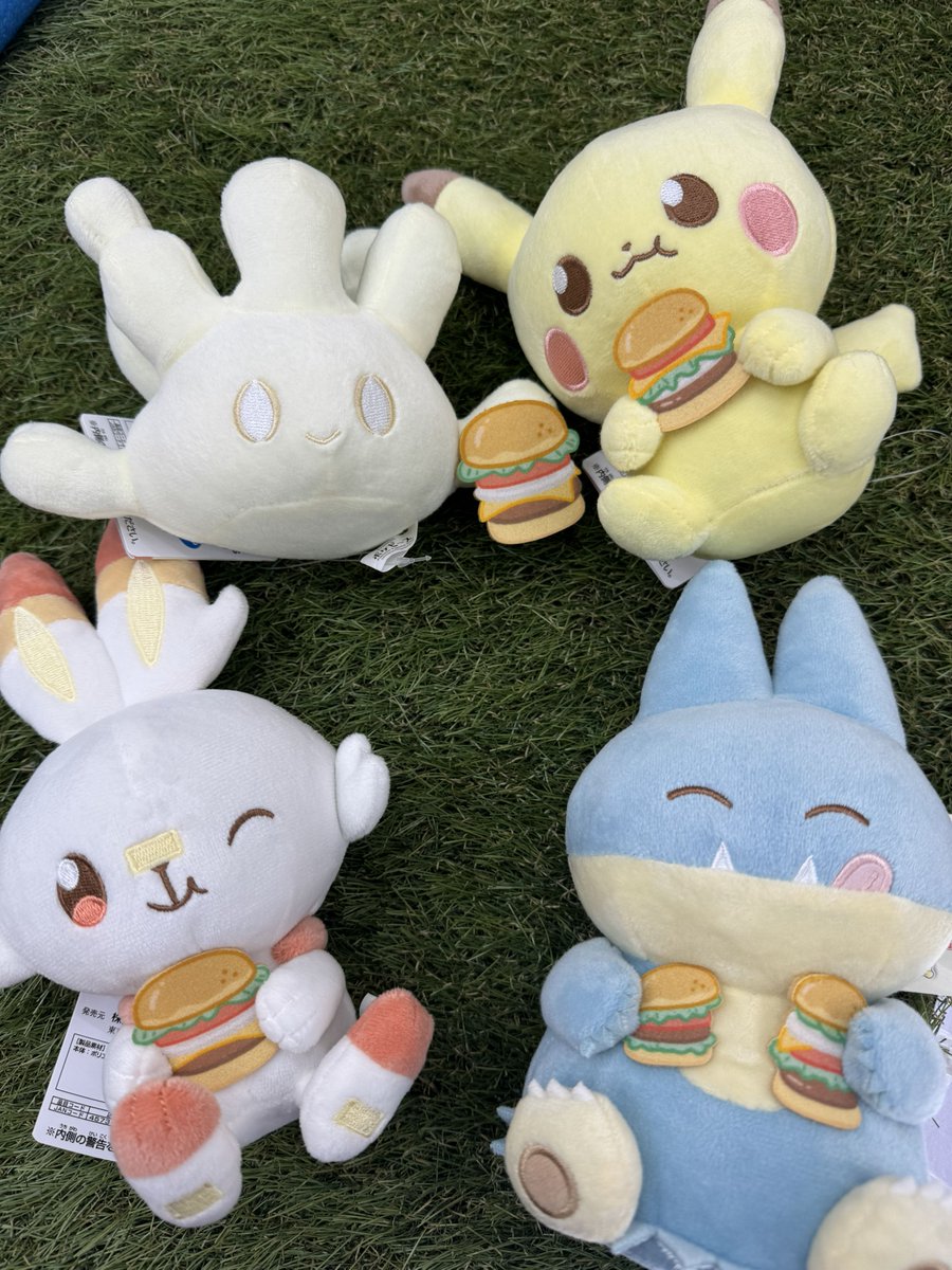 景品入荷情報】 『ポケピース ぬいぐるみ おいしいじかん～ピカチュウ