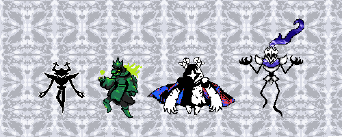 MorenoSeguel's tweet photo. I like to think the different knights would have different artstyles, that would be fun #DELTARUNE #deltaruneAU https://t.co/FnHQBzQ3IH