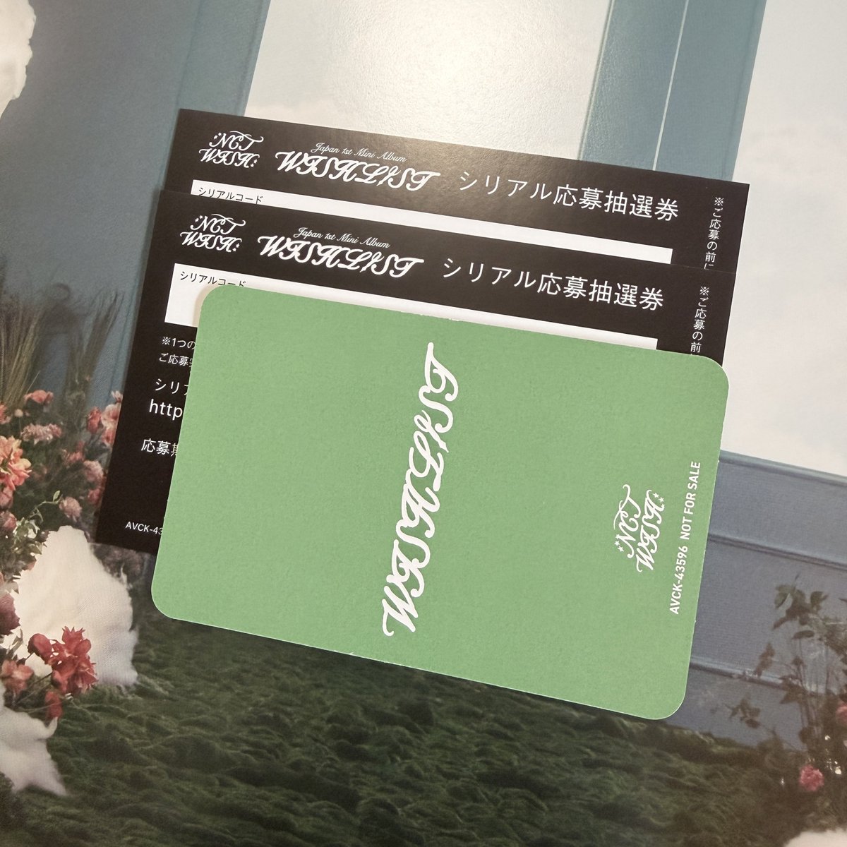 mallangsoo's tweet photo. @s 
《譲渡》nct wish wishlist シリアルコード

《譲》封入シリアルコード2枚

《求》買取（合わせて0.2）

paypayマネー,口座振込,メルペイ⭕️

한국분인 경우 2장으로 2만원으로 팝니다
계좌이체⭕️ https://t.co/6Ed9YGLPvB