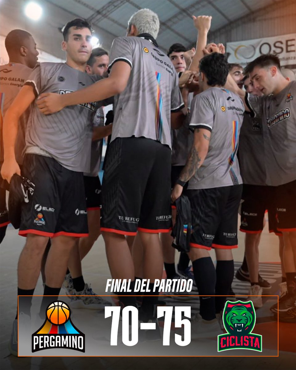 Derrota para el equipo de la ciudad en el regreso a casa: cayó por 75 a 70 ante Ciclista Juninense 💪🏻🧡

Ahora, Pergamino volverá a la ruta para enfrentar el domingo a Pico en condición de visitante 🔜🚐