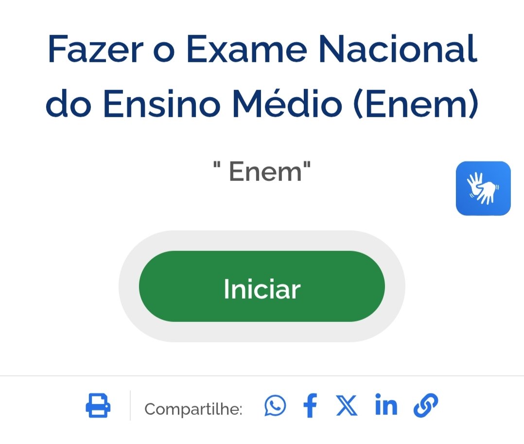 celiosrn's tweet image. Ainda dá tempo...
enem.inep.gov.br/participante/#…