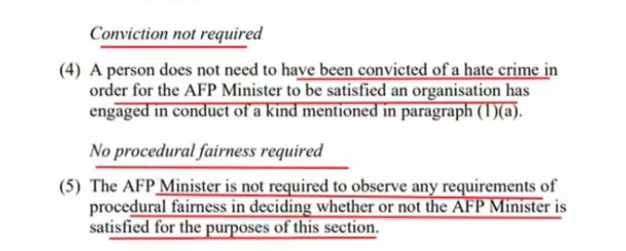 Nick0AUS's tweet photo. @Tony_Burke would like to be judge, jury and executioner it seems. Surely bypassing the core legal frameworks of Australia is a step to far? https://t.co/0zYdHqMyLK