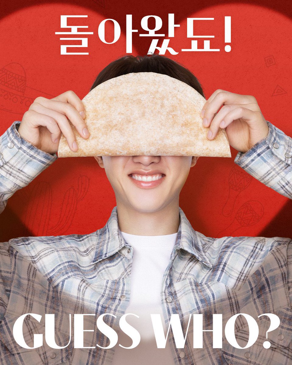 _IMBOWVYBD's tweet image. มึงงงงง  ปี 2026 เริ่มเลย 

260115 โดคยองซู
คยองซู พรีเซนเตอร์คนใหม่ของ Subway
ในที่สุดเขาก็กลับมาแล้ว..됴 (ตโย) 🌮
เจ้าของ "ปากรูปหัวใจ" ที่ต่อให้เอาแป้งตอร์ติญ่ามาปิดไว้ก็ยังปิดไม่มิดคือใครกันนะ?
คำใบ้ (HINT)
เจ้าพ่อเสน่ห์ล้นเหลือที่ยิ่งรู้จักยิ่งตกหลุมรัก
20 มกราคมนี้ COMING…