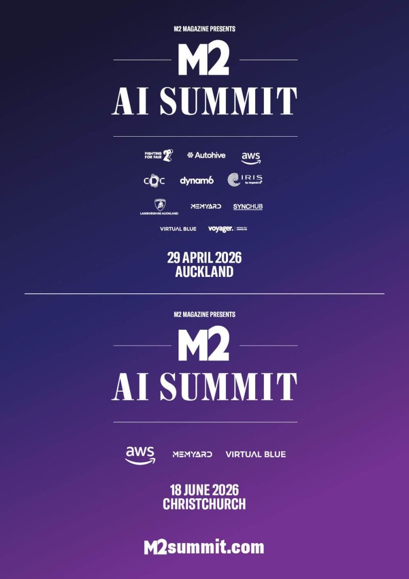 M2nowNZ's tweet photo. #M2AISummit 2026 gives leaders a practical AI toolkit for growth, productivity and edge - plus serious C-suite networking.
Auckland 29 Apr (77% sold) | Christchurch 18 Jun (69%).
Details → https://t.co/uLMsOJLioR
Tickets → https://t.co/RJgjPuEWtR
#Business #Leadership #Growth https://t.co/fYjlIt6vbv