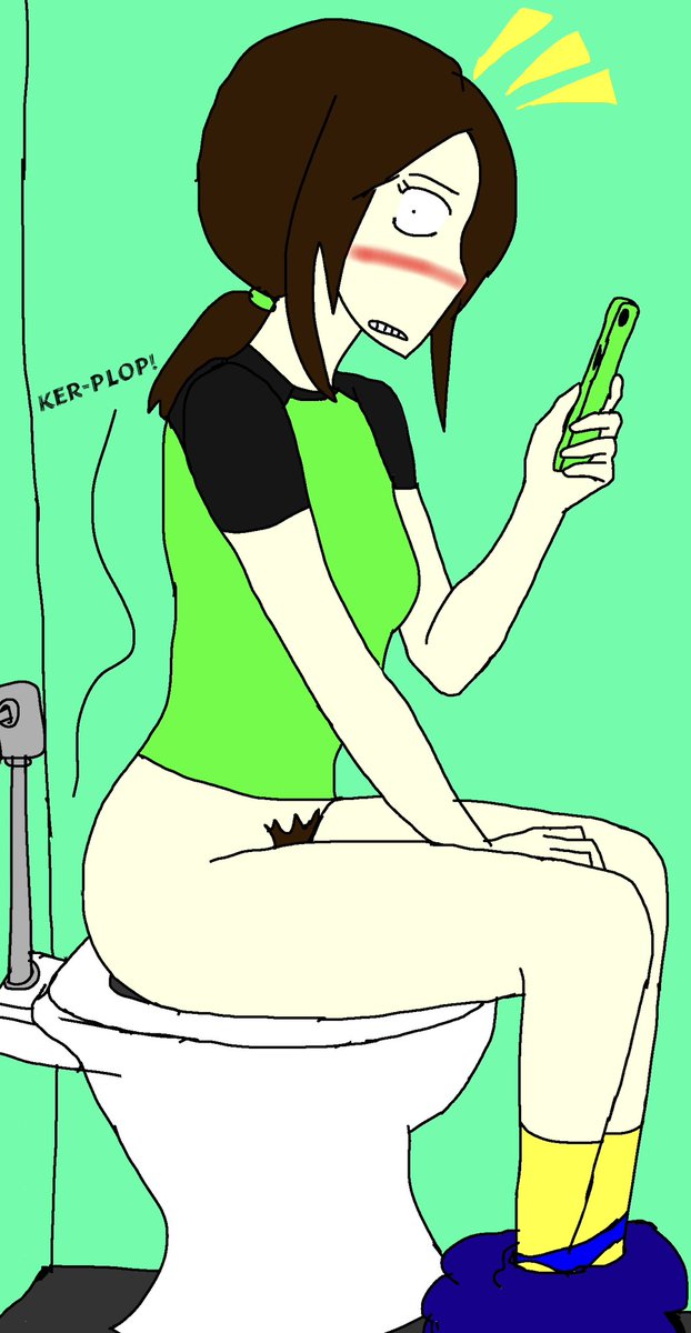 If you keep catching her like this eventually she might start complaining…