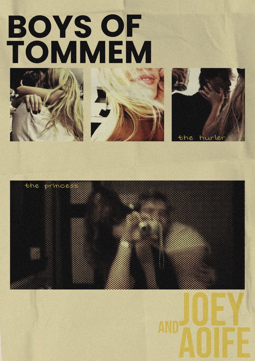 botthinker_'s tweet image. joey &amp;amp; aoife poster by me
