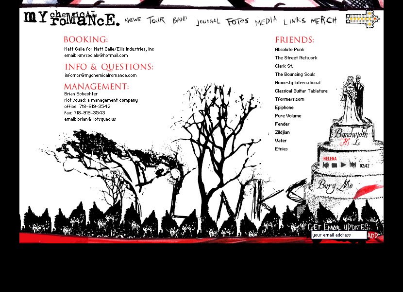 I miss the Three Cheers era site so bad you don’t understand