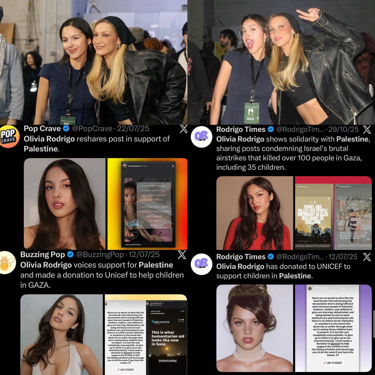 olivia rodrigo archive tweet media