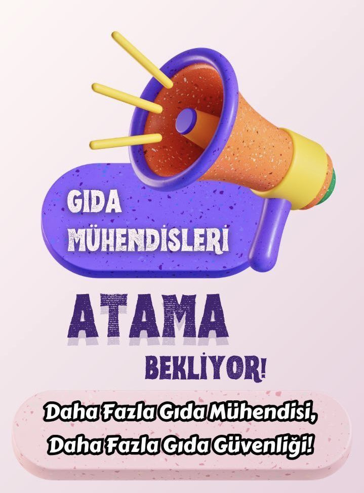 <a href="/ahmetesmer2121/">Ahmet ESMER</a> Okuduk puanlarımızı aldık 80 üstü puanlarla zehirlenmeler bu kadar yoğun yaşanmışken atanamıyoruz.

Sadece 7 Gıda Mühendisi atandı

Denetlemeleri bilirkişi olan Gıda Mühendisleri yapsa ne esnaf mağdur olur ne halkımız.

Sesimizi duyun lütfen.
#GıdaMühendisleriAtamaBekliyor