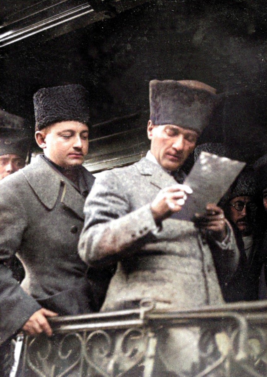 #TarihteBugün 📅
Gazi Mustafa Kemal Paşa Eskişehir'de. (15 Ocak 1923)