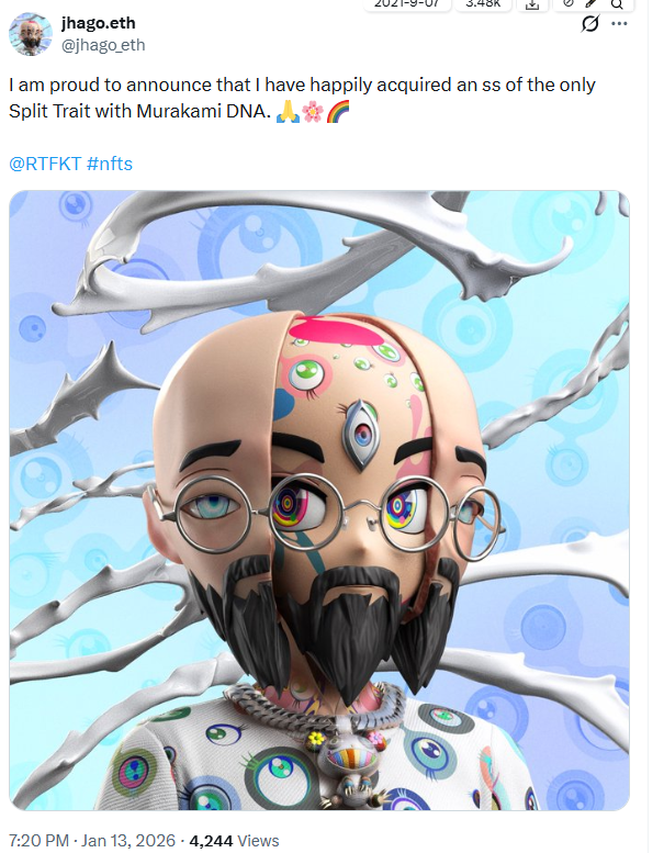 持有Clonex的家人们注意了，这人是骗子。我估计肯定是想通过骗你说想买你的NFT，然后邀请你通过其他的渠道交易，最后把你的NFT盗走！<a href="/rtfkt/">RTFKT</a> 
Attention Clonex users! This person is a scammer. I suspect they're trying to trick you into buying your NFT, then invite you to trade through other