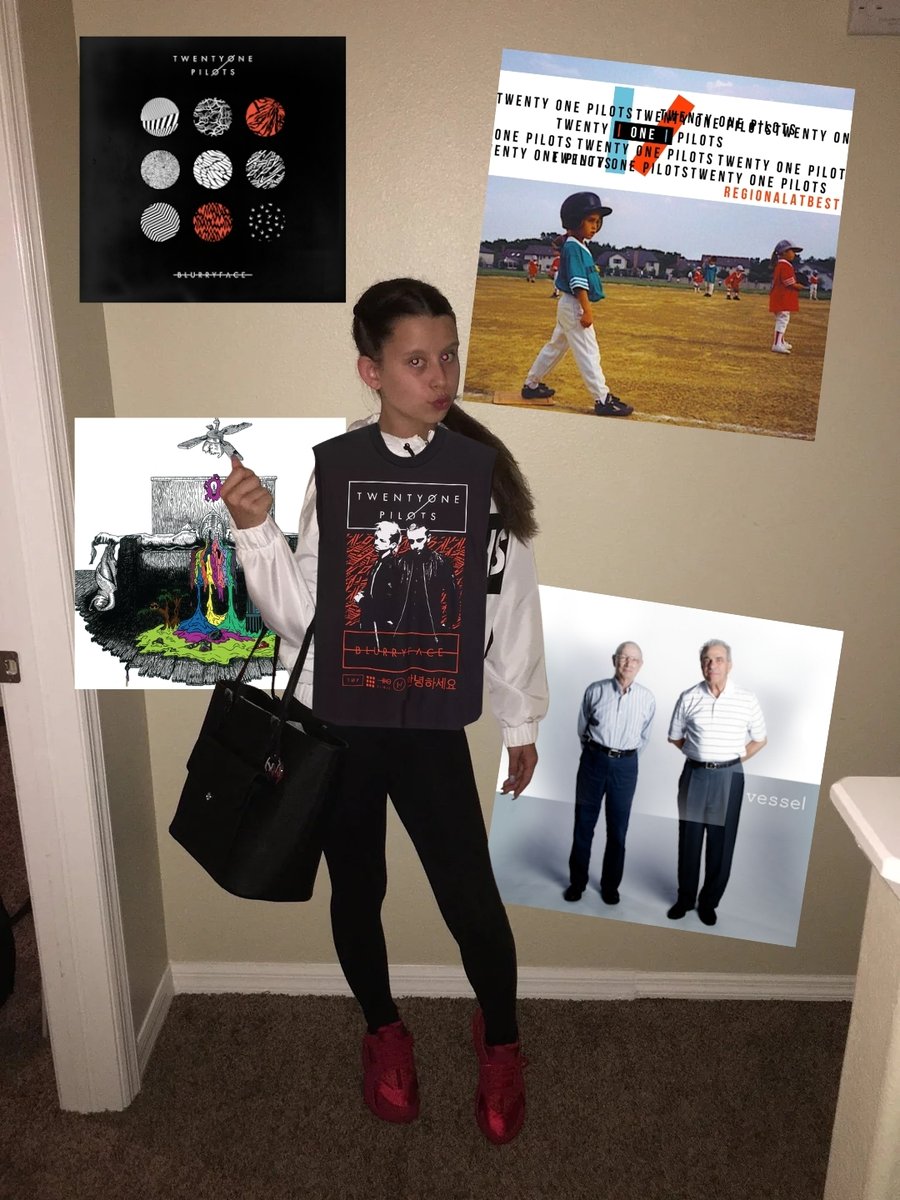 IMAX's tweet image. me in 2016 listening to twenty one pilots vs
me in 2026 watching twenty one pilots in imax