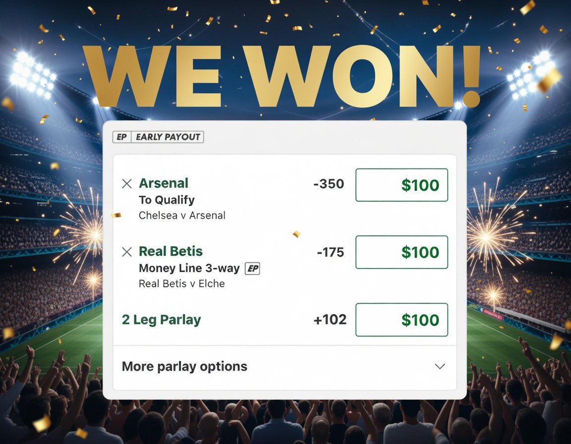 AlwaysOnDaMoney's tweet image. 💥 MAXBET OF THE DAY 💥

We cashed another MAXBET today! Only 1 person got this winner for free! 

It might be time to start taking my plays seriously 😤😤😤