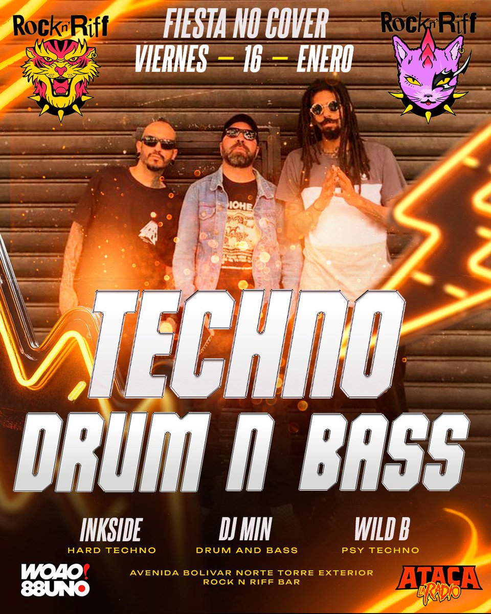 Este viernes en Rock N Riff