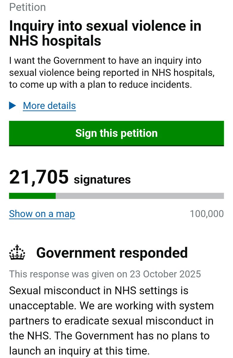 Jonnywsbell's tweet image. 21,705 signatures!...is that it ?..

I'm so disappointed by the lack of response to this petition, it's very depressing...it's like women and children don't matter...😞

So allow me to refocus your attention, with some statistics on just the children who've been sexually…