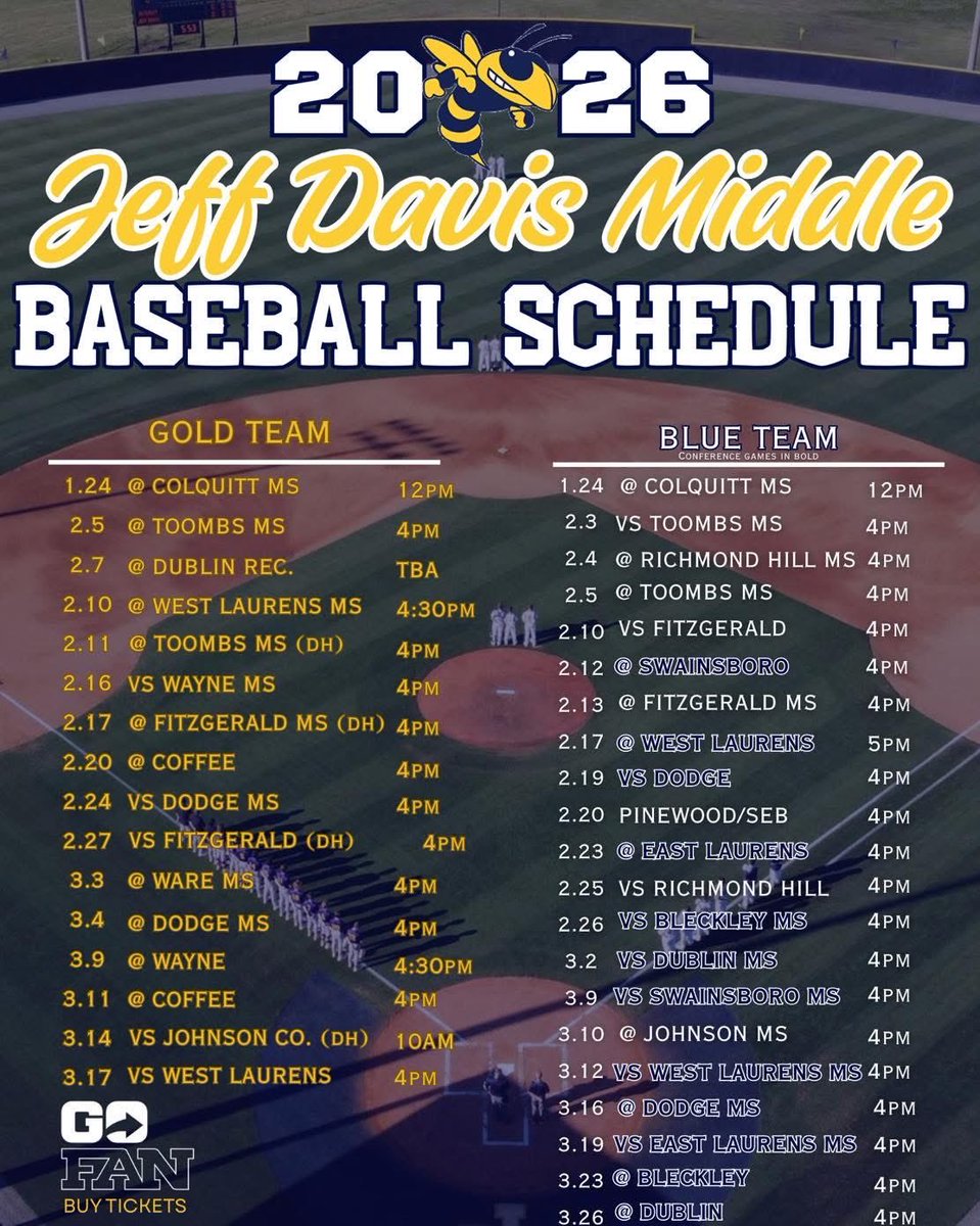 Jeff Davis Baseball tweet media