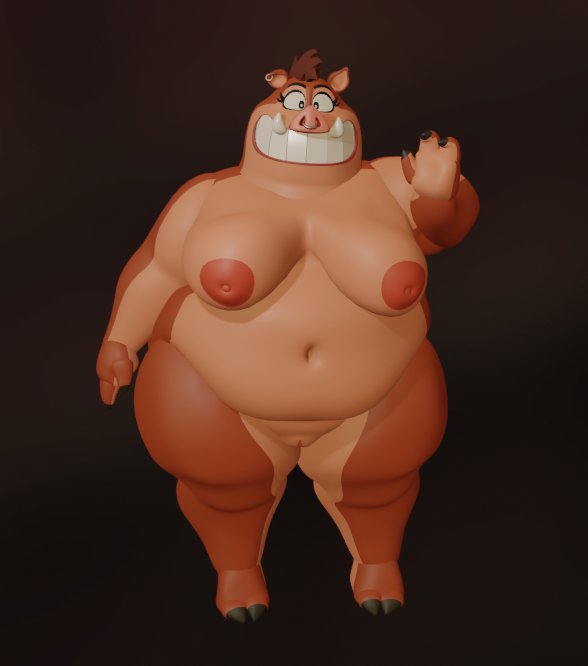 I always felt weird about sharing models here, especially the unfinished ones. There isn't much I can do with these models considering that they're not really made for bending crazy, but I was just so proud of this one that I had to share. SHES SOOOO CUTE!🥰👍