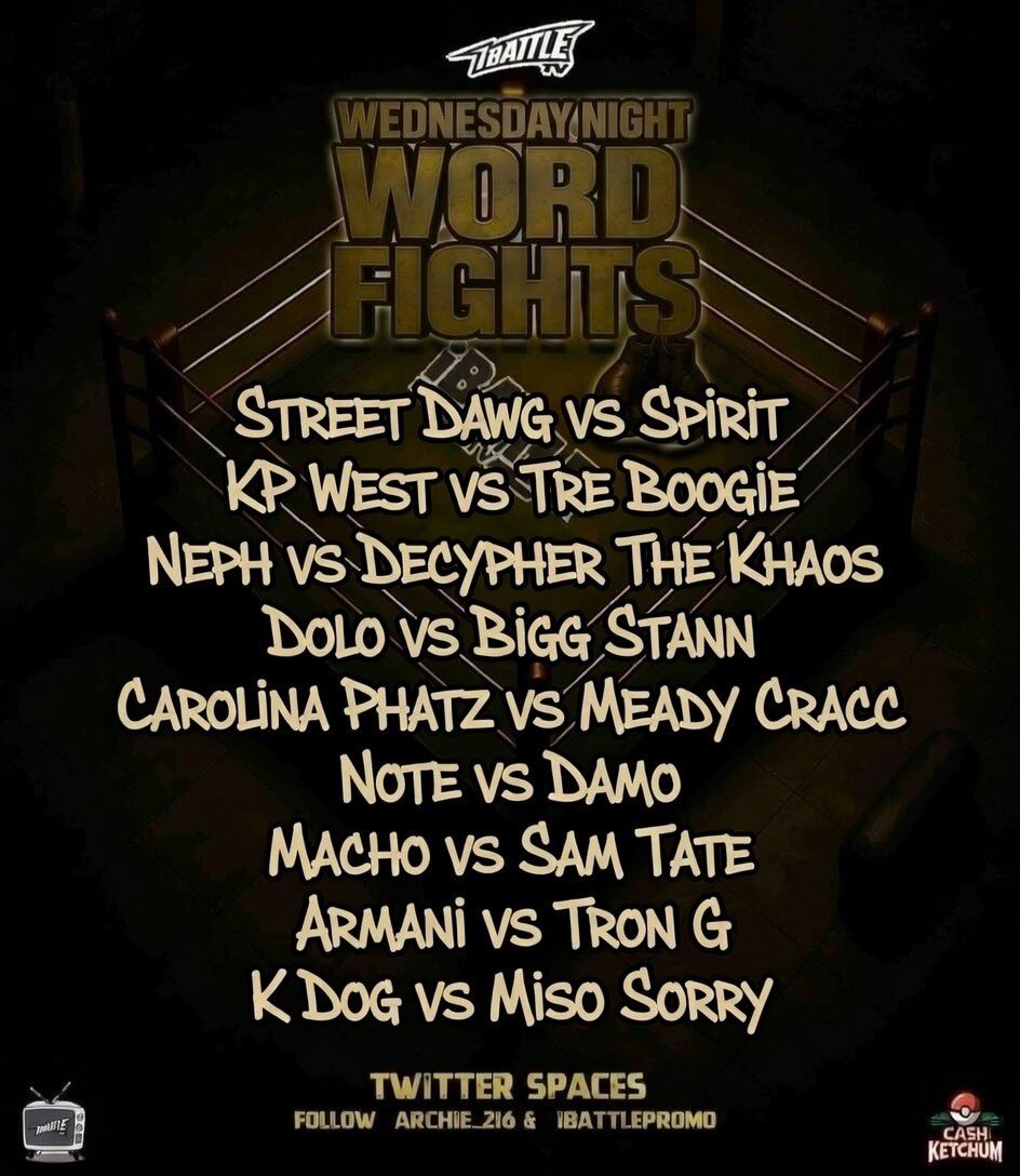 iBattlePromo's tweet image. Starting at 7PM tonight!! #WNWF
See you guys there!!