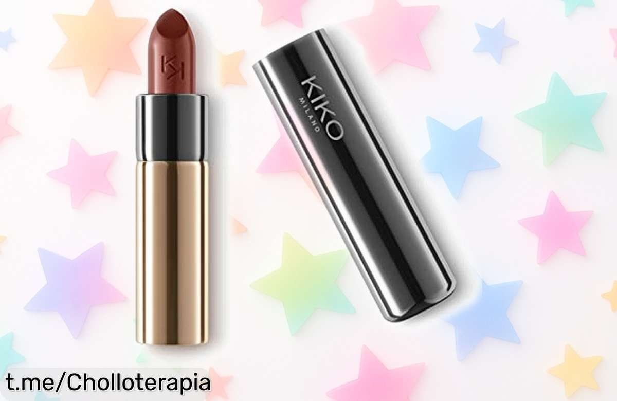 Chollosterapia's tweet image. #Publi🍀 💄 ¡Barra de labios cremosa KIKO Milano a solo 5,5€ (antes 10,99€)! Color intenso y brillo único ✨ Corre antes de que se agote 👉 amzn.to/4jCHAmx #Belleza #Labios Irresistibles