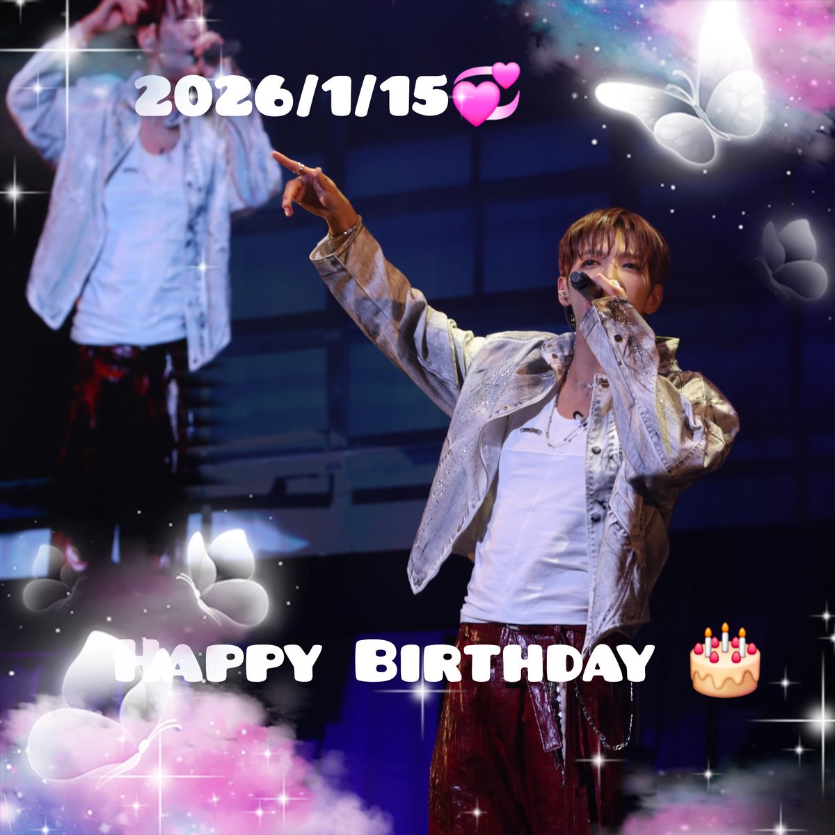 spring_minn's tweet photo. Jun.K …お誕生日おめでとうございます💞
また素敵なステージを魅せてください🎤
笑顔溢れる幸せな一年になりますように…✨️
#HAPPY_JUN_K_DAY
#Dear_my_muse_JUN_K https://t.co/MIdbH6YjKC