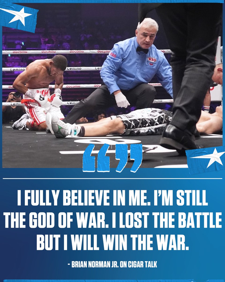 trboxing's tweet image. The Assassin will be back ⚔️ 

🎥 Watch the full episode ft. @OfficialBNorman on the @CigarTalkPod YouTube channel.