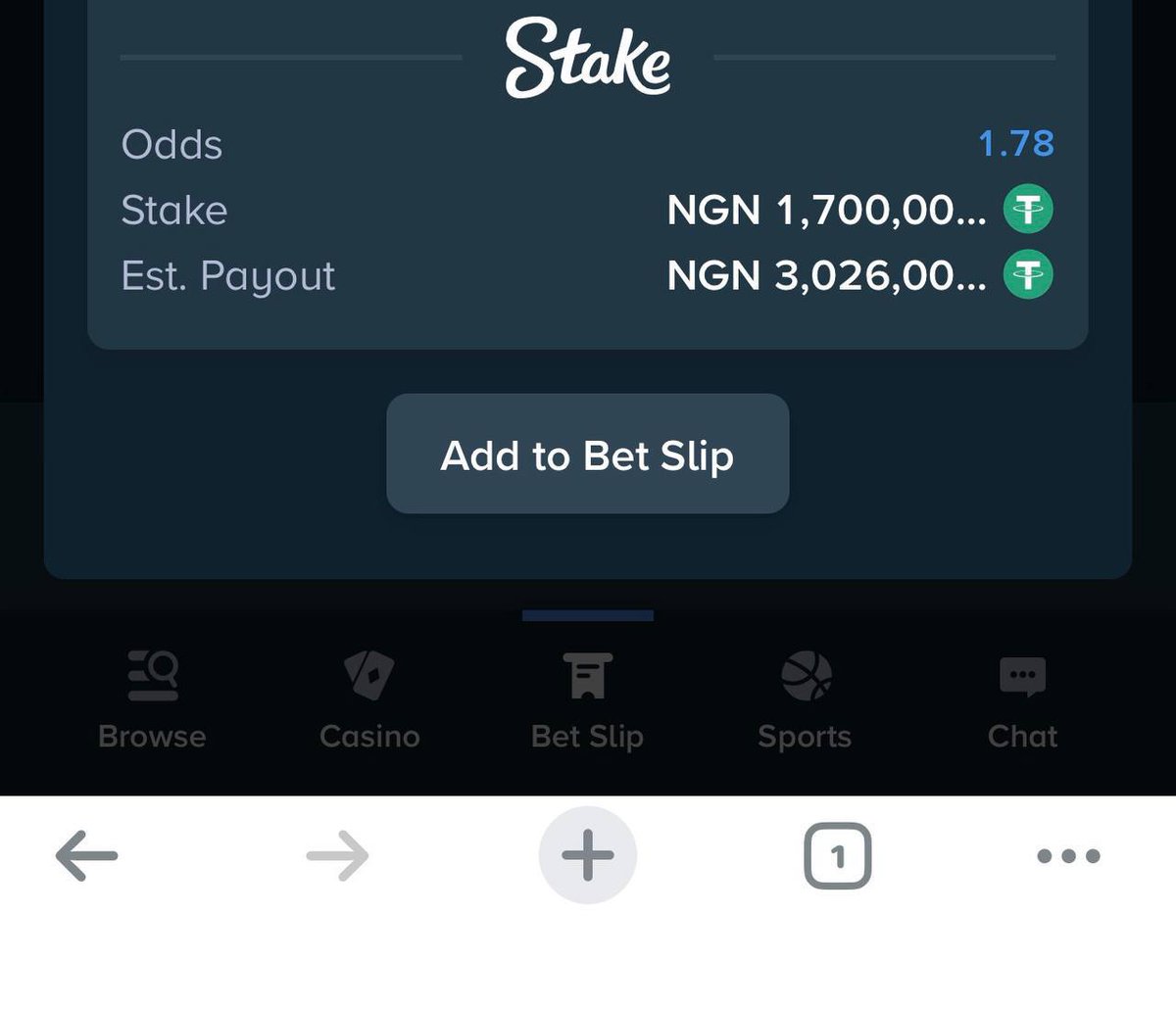 Kingsolomon_Jnr's tweet image. STAKE MIDNIGHT TICKETS 🌌🕛

💥 Wake up to Big BoooM. 💵

🏆2 odds ➡️ stake.com/sports/home?ii…

🏆2 odds ➡️ stake.com/sports/home?ii…

💻 Register here 🔽🔽🔽
🔗 stake.com/?offer=kingjnr…
Use Promocode: KINGJNR to get up to $2k bonus