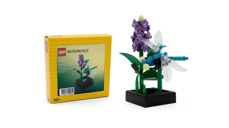 レゴ®ボタニカルに昆虫現る！トンボと花畑がポイントと交換でもらえる