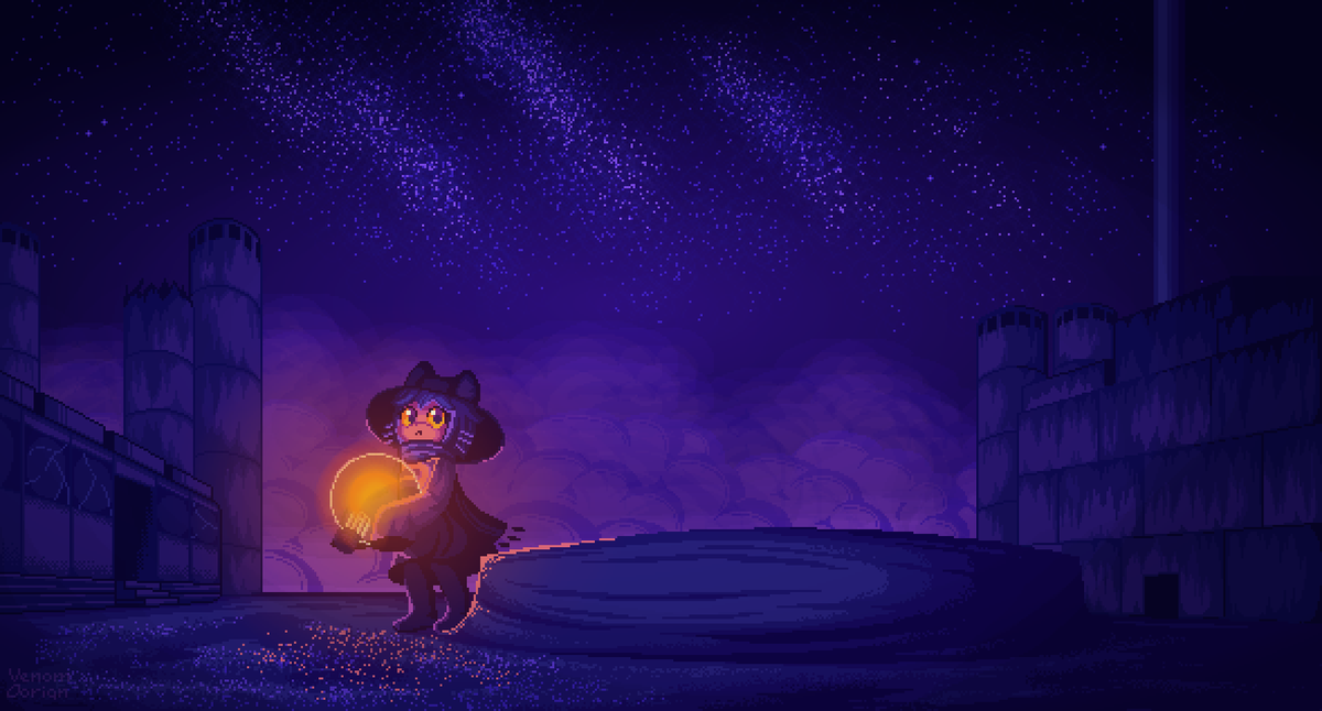 VenomDorian0813's tweet image. Wandering through the desolate dream.

#Oneshot #OneshotGame